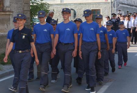 100 letnica PGD Begunje  gasilska parada 09 Foto Ljubo Vukelič